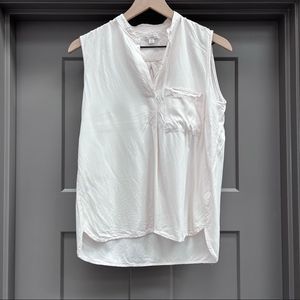 Gap cream sleeveless blouse, Sz s